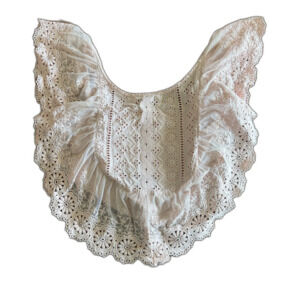Altar'd State Pink Eyelet & Lace Crop Top Women's XS